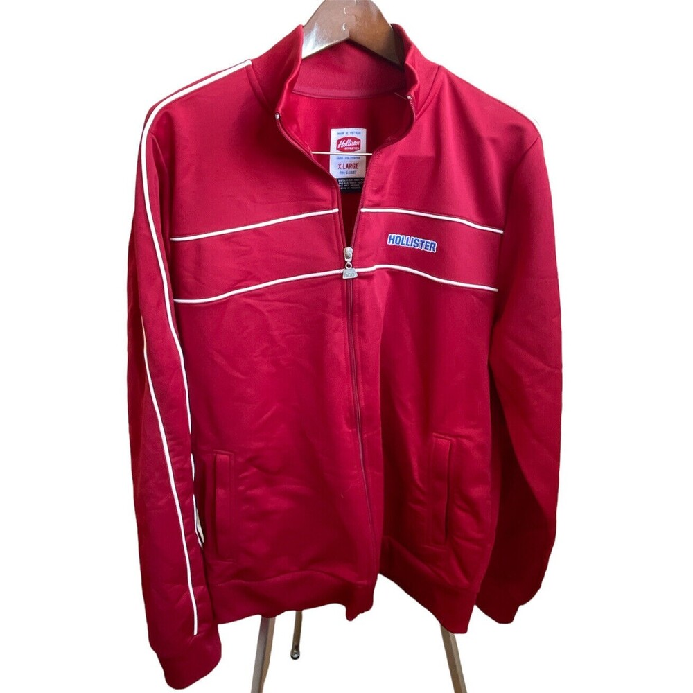 Men’s Hollister Full Zipper Sweater. Size XL